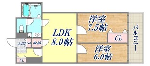 KT-２ビルの物件間取画像